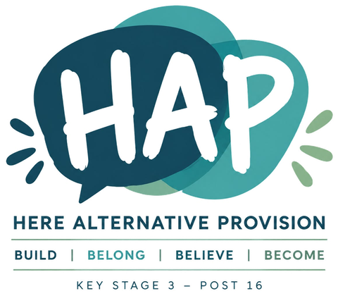 Here Alternative Provision: Build, Belong, Believe, Become. Key Stage 3 to Post 16